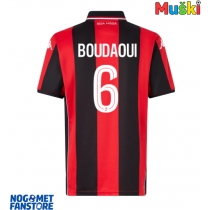 OGC Nice Hicham Boudaoui #6 Domaci Dres 2025-26 Kratak Rukav